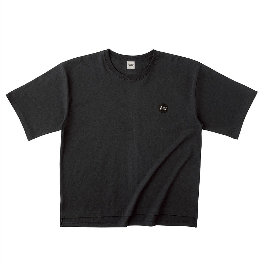 BLK GB Patch Big Silhouette T-shirt