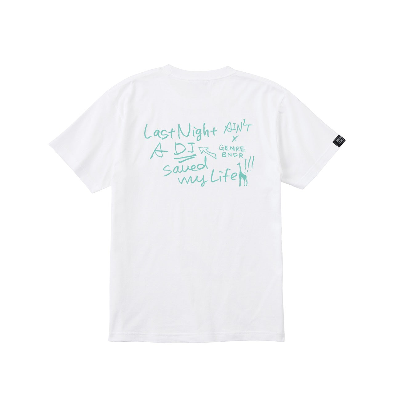 GB × AIN’T “Last Night A DJ Saved My Life” Tee
