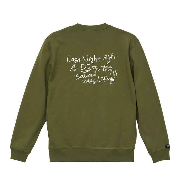 Pre-Order (予約商品) GB × AIN'T Collab Crew Neck