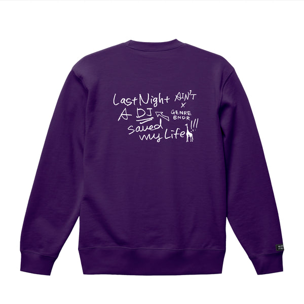 Pre-Order (予約商品) GB × AIN'T Collab Crew Neck