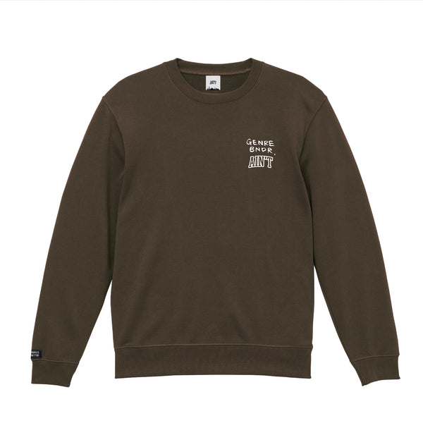Pre-Order (予約商品) GB × AIN'T Collab Crew Neck
