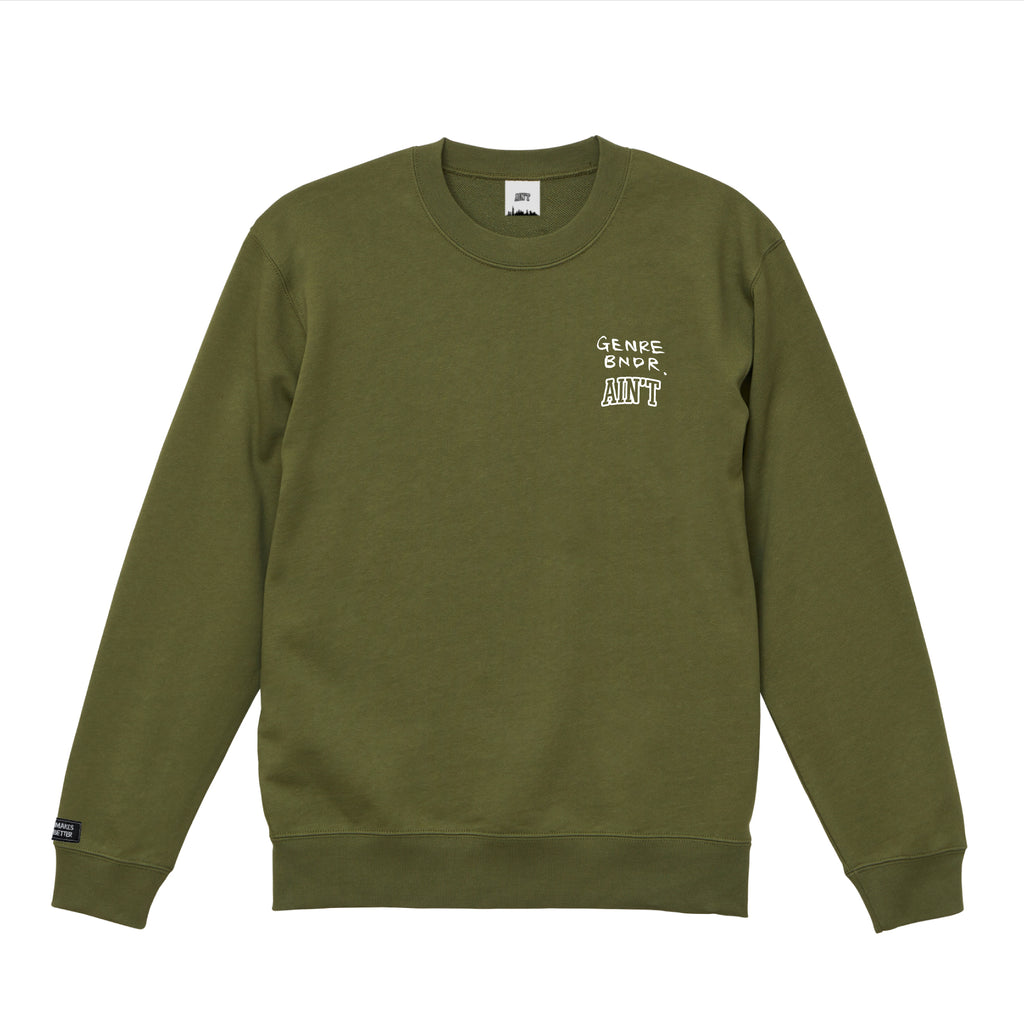 Pre-Order (予約商品) GB × AIN'T Collab Crew Neck