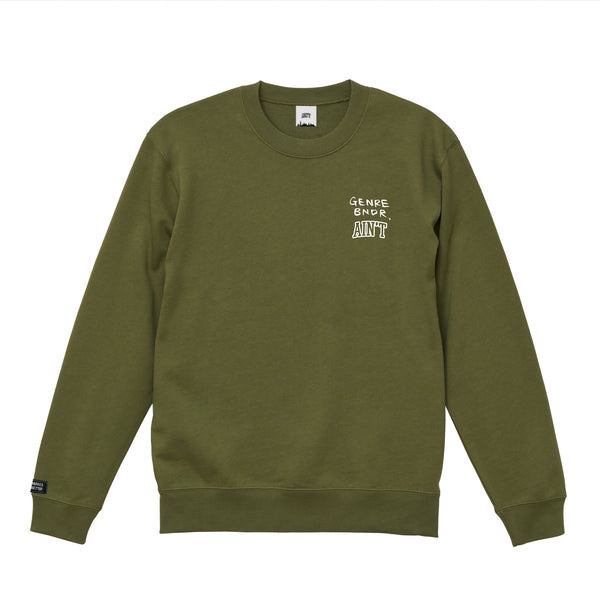 Pre-Order (予約商品) GB × AIN'T Collab Crew Neck