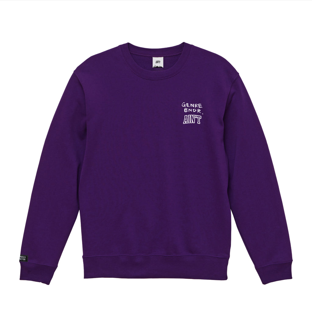 Pre-Order (予約商品) GB × AIN'T Collab Crew Neck