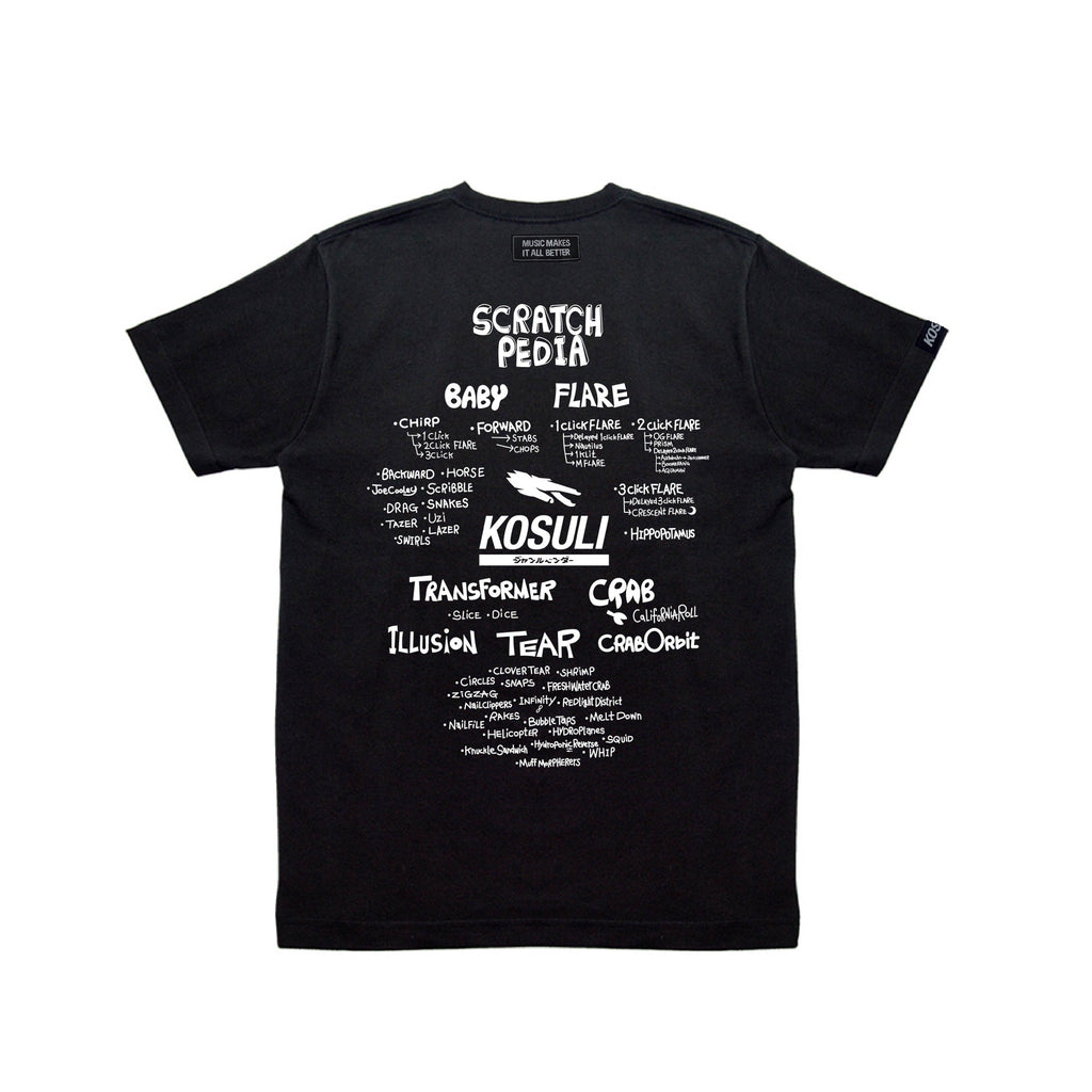 『Pre-order(予約販売)』GB × KOSULI SCRATCH PEDIA Tee