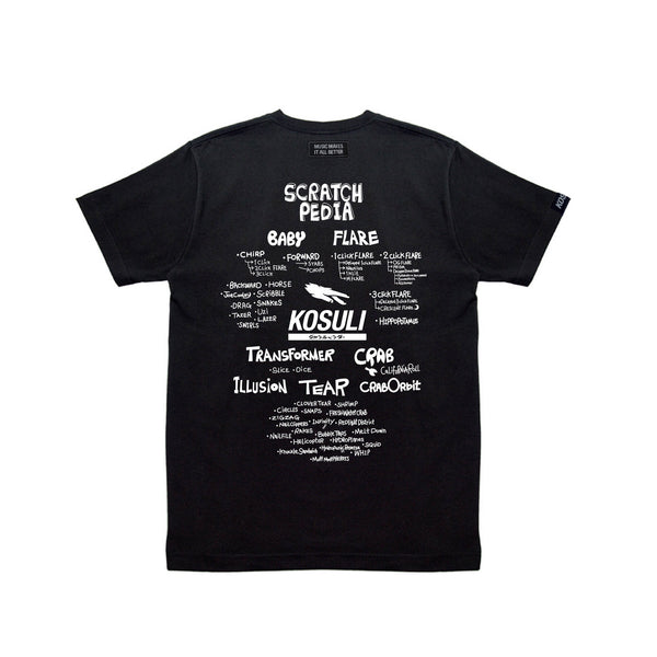 『Pre-order(予約販売)』GB × KOSULI SCRATCH PEDIA Tee