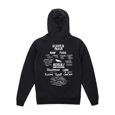 『Pre-order(予約販売)』GB × KOSULI SCRATCH PEDIA Hoodie
