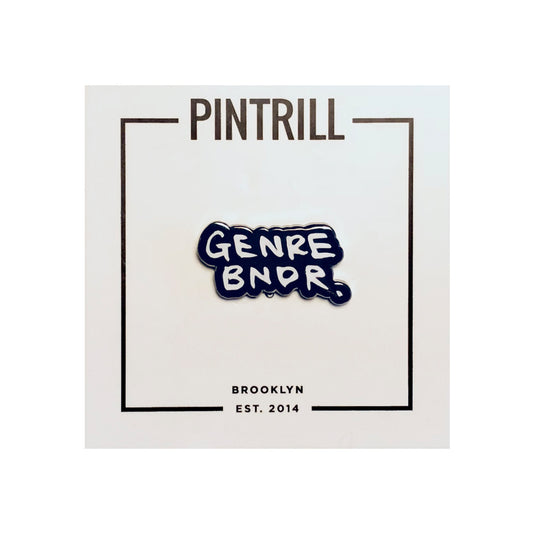 GENRE BNDR Logo Pin