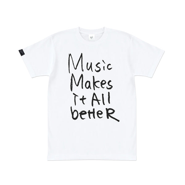 WHT MMIB T-SHIRT w/PLAYLIST